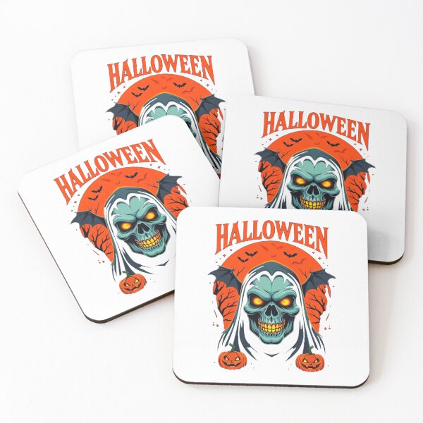 Item preview, Spooky Halloween Skeleton and Moon designed and sold by RuweisVibes.