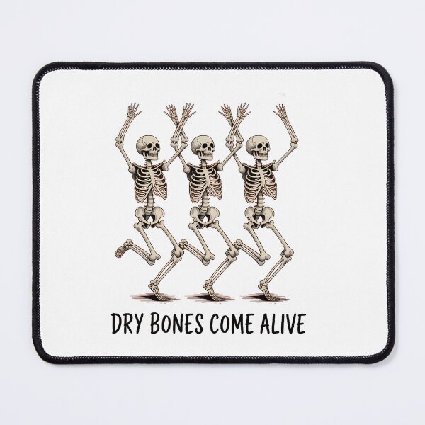 Item preview, Christian Halloween Dancing Skeleton Dry Bones Come Alive Fall Jesus Bible Verse Scripture  designed and sold by Moon-Ape.