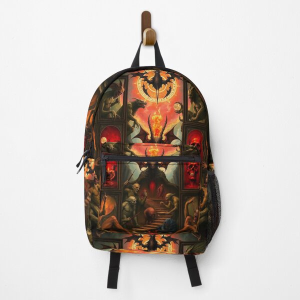 Item preview,  Depiction of the layers of Hell fantastical artwork designed and sold by Vintage Designs +.