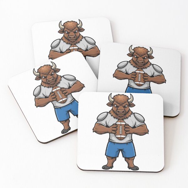 Item preview, Bison Football Mascot Rugby Sports designed and sold by k3rstman1.