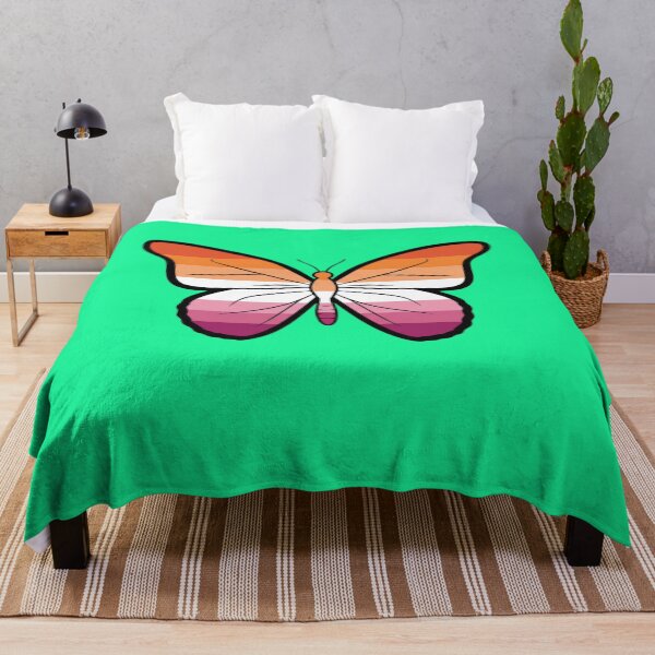 Item preview, Lesbian Flag Butterfly designed and sold by Sapphic-Charm.