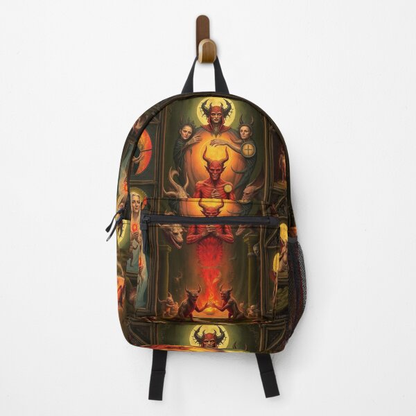 Item preview, Depiction of the layers of Hell fantastical artwork designed and sold by Vintage Designs +.