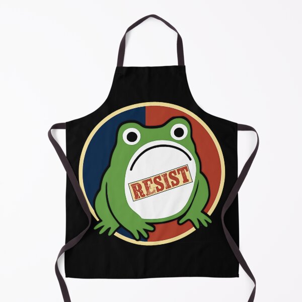 Item preview, Retro Portland Frog Protest Resist ,Vintage resist frog designed and sold by gear-posters.