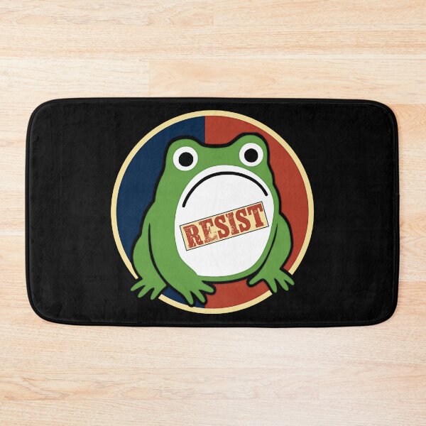 Item preview, Retro Portland Frog Protest Resist ,Vintage resist frog designed and sold by gear-posters.