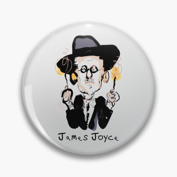 Aperçu de l'œuvre PORTRAIT DE JAMES JOYCE créée et vendue par FULLER FACTORY.