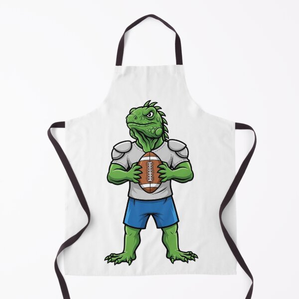 Item preview, Iguana Football Mascot Reptile Sport designed and sold by k3rstman1.