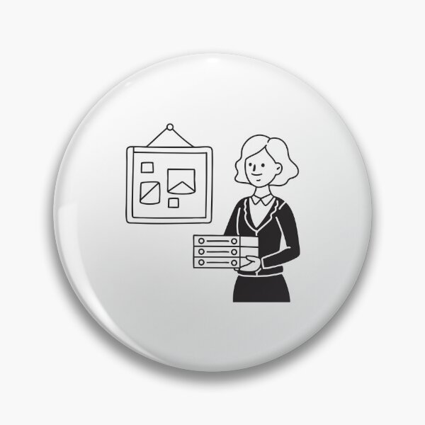 Item preview, A teacher arranging folders beside a bulletin board designed and sold by rasagamastore.