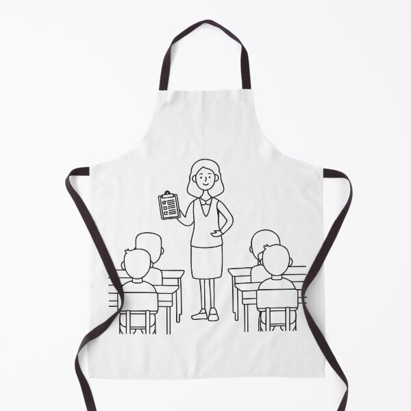 Item preview, A teacher holding a clipboard near student desks designed and sold by rasagamastore.
