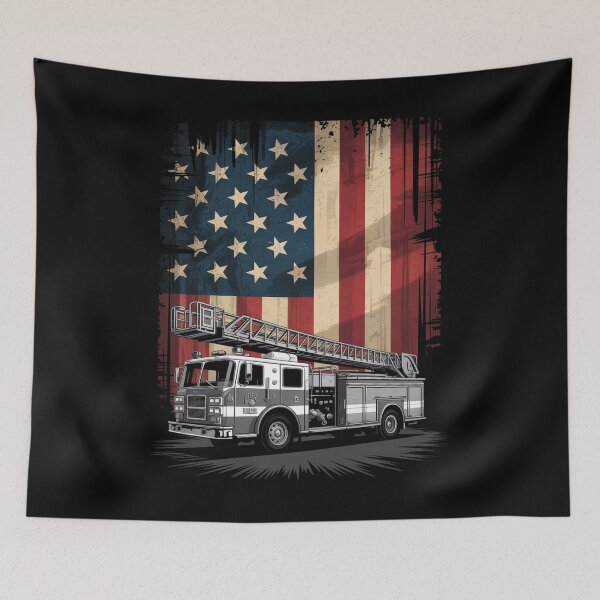 Item preview, Firefighter American Flag Patriotic  designed and sold by Patricsselin.
