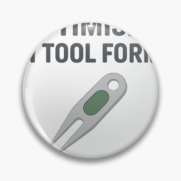 Item preview, Optimism, in Tool Form – Minimalist Golf Humor designed and sold by OffsideMindset.