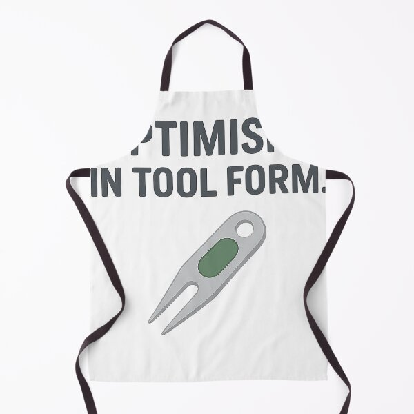 Item preview, Optimism, in Tool Form – Minimalist Golf Humor designed and sold by OffsideMindset.