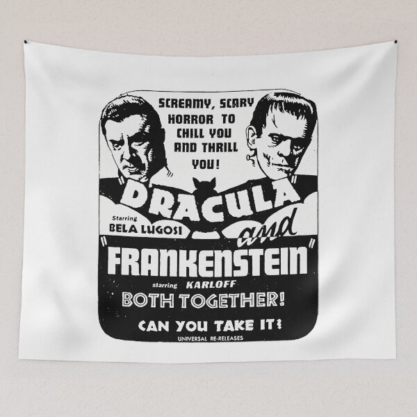 Item preview, Dracula Frankenstein Double Feature designed and sold by charleslessa.