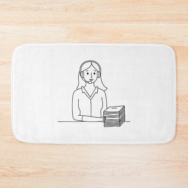 Item preview, A telemarketer checking a list beside a stack of brochures designed and sold by rasagamastore.