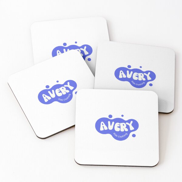 Item preview, AVERY Kids Clothing Logo - Cute Retro Bubble Typography Graphic designed and sold by GenZFashion000.