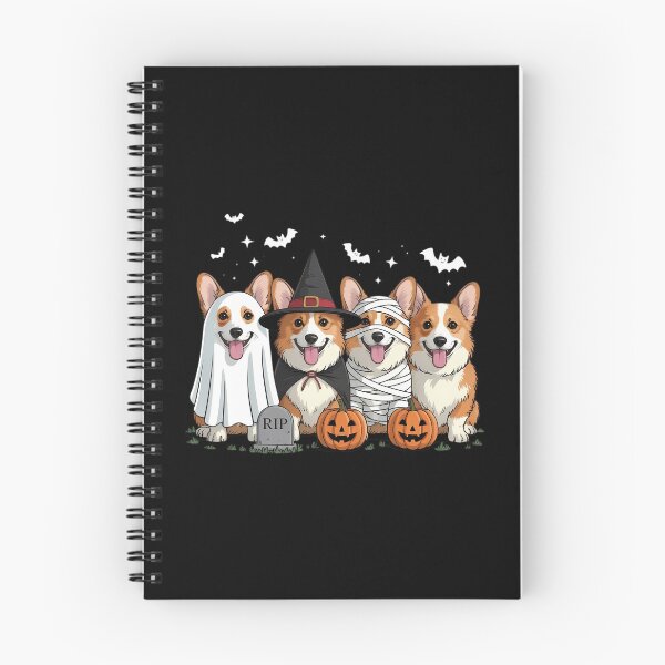 Item preview, Corgi Dog Ghost Witch Mummy Pumpkin Halloween Spooky Season designed and sold by Moon-Ape.