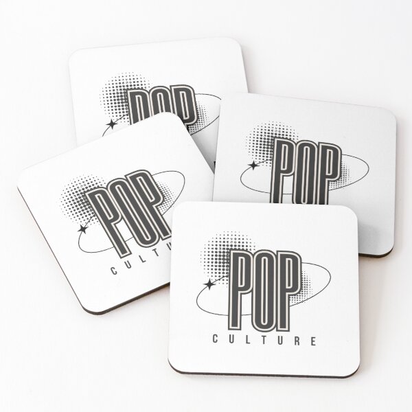 Item preview, POP CULTURE - Retro 90s Aesthetic Typography with Halftone Dots designed and sold by GenZFashion000.