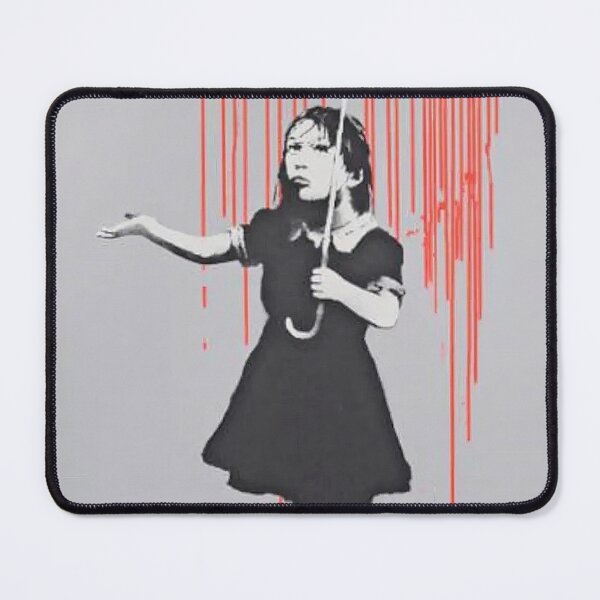 Item preview, Nola (dark Orangelight Orange Rain) By Banksy designed and sold by ALIONAMER.