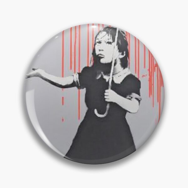 Item preview, Nola (dark Orangelight Orange Rain) By Banksy designed and sold by ALIONAMER.