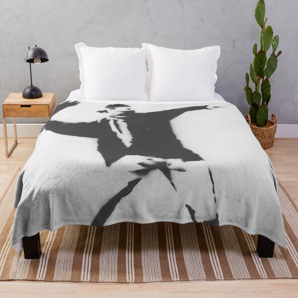 Item preview, Love Is In The Air (flower Thrower) By Banksy designed and sold by ALIONAMER.