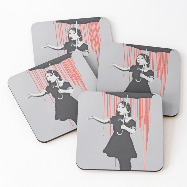 Item preview, Nola (dark Orangelight Orange Rain) By Banksy designed and sold by ALIONAMER.