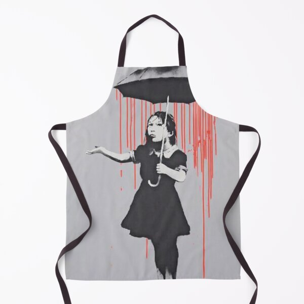 Item preview, Nola (dark Orangelight Orange Rain) By Banksy designed and sold by ALIONAMER.