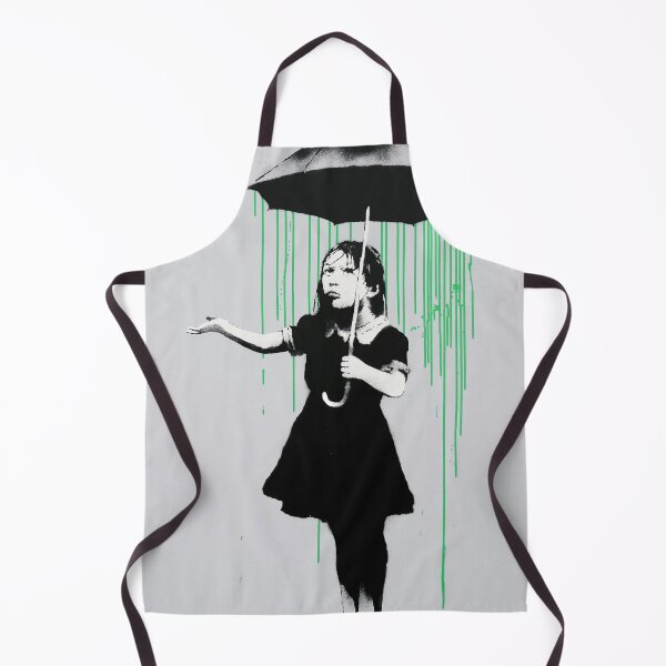 Item preview, Nola (green Rain) By Banksy designed and sold by ALIONAMER.