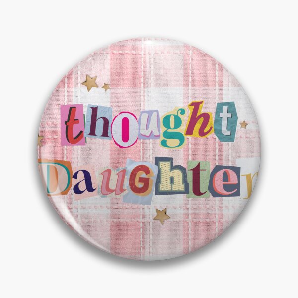Item preview, Thought Daughter Pink Plaid designed and sold by Met Liefs Paperie.