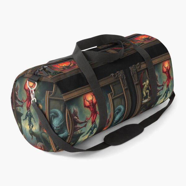 Item preview, Depiction of the layers of Hell fantastical artwork designed and sold by Vintage Designs +.