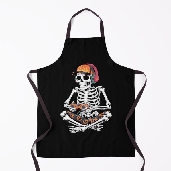Item preview, Skeleton Gamer Headphone Halloween designed and sold by Patricsselin.