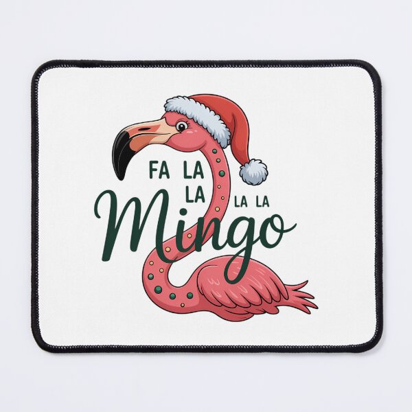 Item preview, Fa La La Mingo Christmas Santa Flamingo designed and sold by brynatshop.