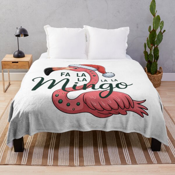 Item preview, Fa La La Mingo Christmas Santa Flamingo designed and sold by brynatshop.