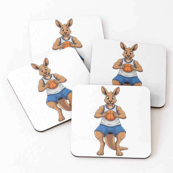 Item preview, Kangaroo Basketball Player Mascot designed and sold by k3rstman1.