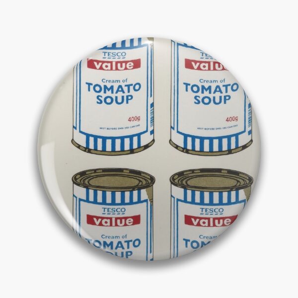 Item preview, Soup Cans Quad (cream Paper) By Banksy designed and sold by ALIONAMER.