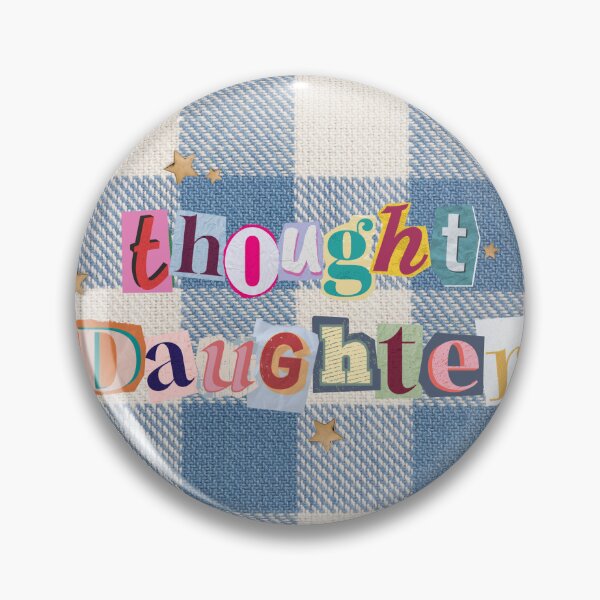 Item preview, Thought Daughter Blue Plaid designed and sold by Met Liefs Paperie.