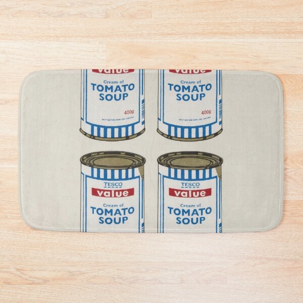 Item preview, Soup Cans Quad (cream Paper) By Banksy designed and sold by ALIONAMER.