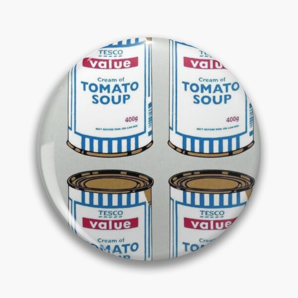 Item preview, Soup Cans Quad (grey Paper) By Banksy designed and sold by ALIONAMER.