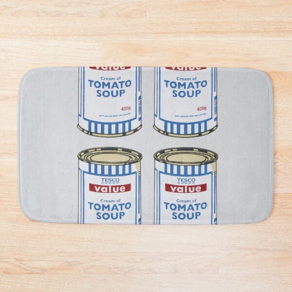 Item preview, Soup Cans Quad (gold On Grey) By Banksy designed and sold by ALIONAMER.