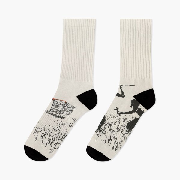 Item preview, Trolley Hunters By Banksy designed and sold by ALIONAMER.