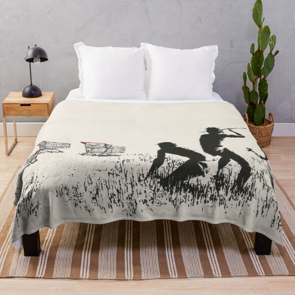 Item preview, Trolley Hunters By Banksy designed and sold by ALIONAMER.