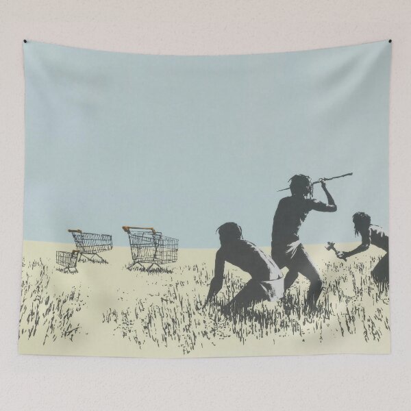 Item preview, Trolley Hunters (bethlehem Edition) By Banksy designed and sold by ALIONAMER.
