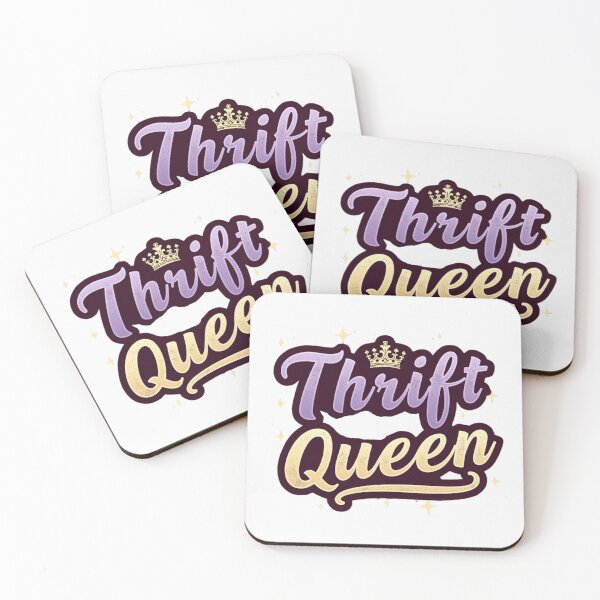 Item preview, Thrift Queen Vintage Shopping Lover designed and sold by rustyroofco.