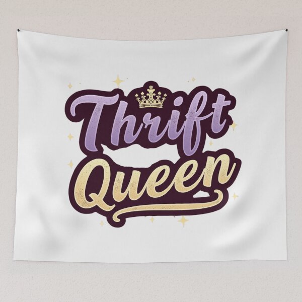 Item preview, Thrift Queen Vintage Shopping Lover designed and sold by rustyroofco.