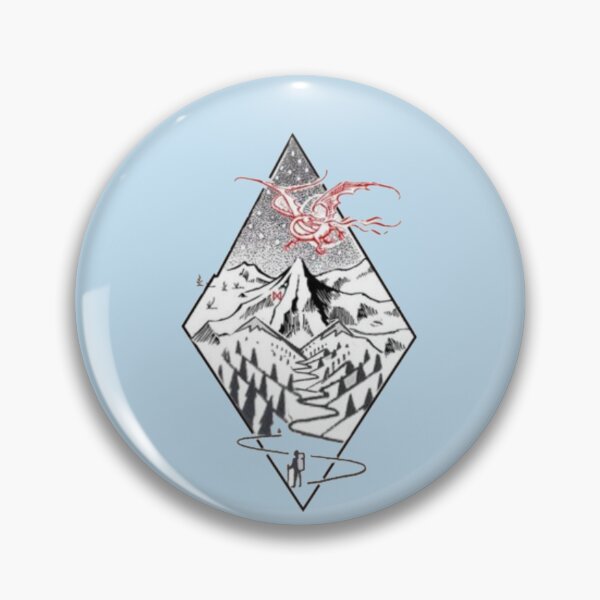 Item preview, The Misty Mountain & Smaug designed and sold by HighTidez.