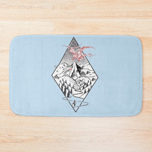 Item preview, The Misty Mountain & Smaug designed and sold by HighTidez.