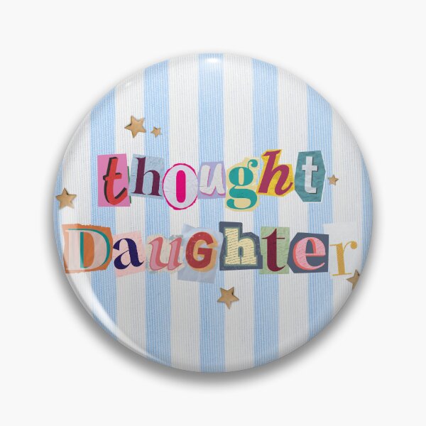 Item preview, Thought Daughter Blue Stripes designed and sold by Met Liefs Paperie.