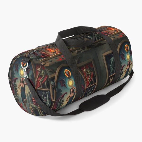 Item preview, Depiction of the layers of Hell fantastical artwork designed and sold by Vintage Designs +.