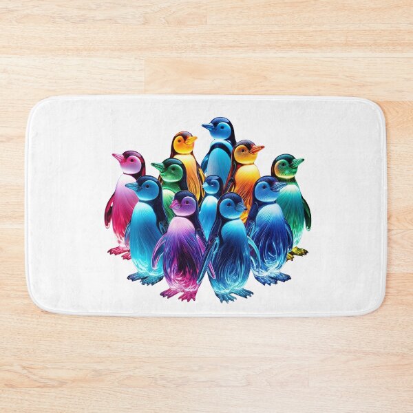 Item preview, Glowing Cute Penguins designed and sold by GloriousArtSKD.