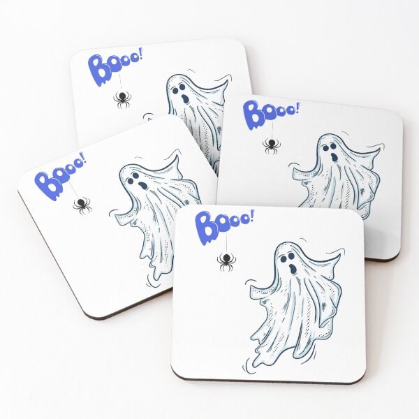 Item preview, Booo! Ghost And Scary Spider. designed and sold by Dinasshop.