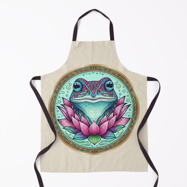 Item preview, Frog Mandala Spirit Animal designed and sold by Zen Mosaic.