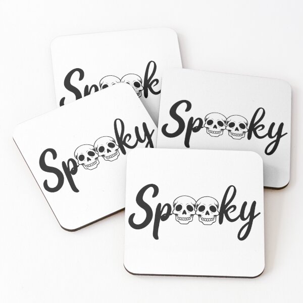 Item preview, Spooky Handwritten Skull Typography Design for Halloween designed and sold by RuweisVibes.